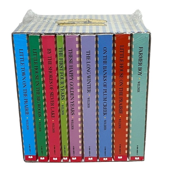 Scholastic Other Little House Books Laura Ingalls Wilder Sealed Box Set Paperback Scholastic